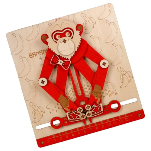Puzzles aus Holz für Kleinkinder, mathematisches Lernspiel, 3D-Affe, mechanisches Puzzle für Kinder, Holz, für Mädchen, , Aktivitäten, Ostern, Kindergarten Puzzles aus Holz für Kleinkinder, mathematisches Lernspiel, 3D-Affe, mechanisches Puzzle für Kinder, Holz, für Mädchen, , Aktivitäten, Ostern, Kindergarten von Générique