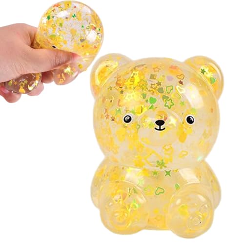 Quetschspielzeug für Tiere | Resilient Rebound Squishy Animal Fidgets | Pocket Squeeze Spielzeug für Leckerli-Beutelfüller, niedlicher Teddybär für Strümpfe von Générique