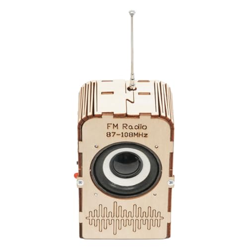 Radioset für Kinder, Lernradio aus Holz, zum Zusammenbauen, wissenschaftliche Lernspiele für Geburtstage, Ostern, Weihnachten, Jugendliche Radioset für Kinder, Lernradio aus Holz, zum Zusammenbauen, wissenschaftliche Lernspiele für Geburtstage, Ostern, Weihnachten, Jugendliche von Générique