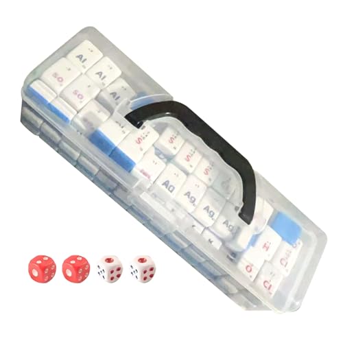 Reise-Mahjong-Set – tragbares Chemie-Karospiel, kompaktes Lernset | Mahjong-Spiel, inspiriert von Mahjong mit periodischen Tischelementen, ideal für Familie, Freunde Reise-Mahjong-Set – tragbares Chemie-Karospiel, kompaktes Lernset | Mahjong-Spiel, inspiriert von Mahjong mit periodischen Tischelementen, ideal für Familie, Freunde von Générique