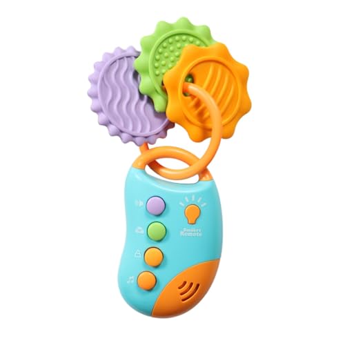 Remote Key Toy, Simulation Car Key Toy, Musical Baby Car Key, Baby Key Teether Toy, Educational Sensory Learning Toy, Car Key Toy with Sound and Lights, Baby Teething Key Toy, Sensory Development Toy von Générique