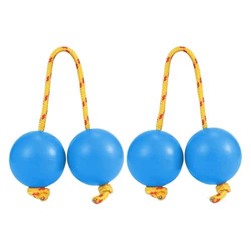 Rhythmic Ball Kashaka Instrument, African Shaker Musical Instrument, 2 Paar ABS Hand Percussion Balls, Double Gourd Music Egg, Ideal für Partys, Hochzeiten, Shows, 1,97 Zoll von Générique