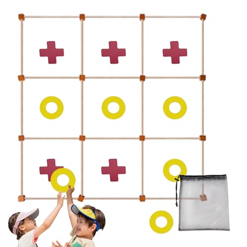 Riesenspiel für den Außenbereich | Partyspiel für Garten und Außenbereich – Lernspielzeug für Kinder, entwickelt die Hand-Augen-Koordination, für Geburtstag, Camping, Garten, Familienfeiern Riesenspiel für den Außenbereich | Partyspiel für Garten und Außenbereich – Lernspielzeug für Kinder, entwickelt die Hand-Augen-Koordination, für Geburtstag, Camping, Garten, Familienfeiern von Générique
