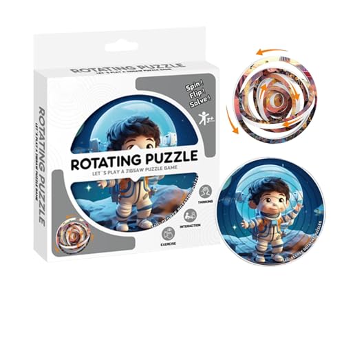 Rotating Puzzle, Toddler Puzzle, Cartoon Puzzle, Lernspiel, Lernspiel, Puzzle, Lernpuzzle, Lernspiel für Mädchen, lustiges Puzzle von Générique