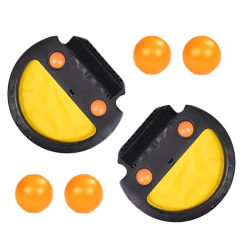 Schläger-Taschenfangspielzeug, Schlägertaschenballspiel, Ballspiel mit 4 Bällen, Eltern-Kind-Spiel für Outdoor-Hofspiele, Strandpool-Spielzeug Schläger-Taschenfangspielzeug, Schlägertaschenballspiel, Ballspiel mit 4 Bällen, Eltern-Kind-Spiel für Outdoor-Hofspiele, Strandpool-Spielzeug von Générique