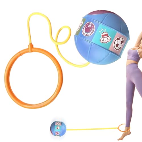 Skip Ball, Led Toy, Light Up Ankle Spinner für Outdoor Fitness Spaß, Interaktives Blau & Pink Playground Game Teens Kids Erwachsene, Übung Activity Equipment Schule Yard Garden Backyard Party Home Skip Ball, Led Toy, Light Up Ankle Spinner für Outdoor Fitness Spaß, Interaktives Blau & Pink Playground Game Teens Kids Erwachsene, Übung Activity Equipment Schule Yard Garden Backyard Party Home von Générique