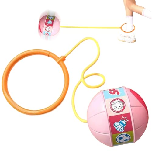 Skip Ball, Led Toy, Light Up Ankle Spinner für Outdoor Fitness Spaß, Interaktives Blau & Pink Playground Game Teens Kids Erwachsene, Übung Activity Equipment Schule Yard Garden Backyard Party Home Skip Ball, Led Toy, Light Up Ankle Spinner für Outdoor Fitness Spaß, Interaktives Blau & Pink Playground Game Teens Kids Erwachsene, Übung Activity Equipment Schule Yard Garden Backyard Party Home von Générique