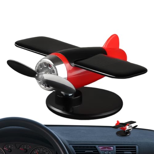 Solarbetriebenes Flugzeug, drehendes Flugzeug-Modell, für Armaturenbrett, Tischfigur mit Sonnenschutz, für Büro, Haus, Innenregal Solarbetriebenes Flugzeug, drehendes Flugzeug-Modell, für Armaturenbrett, Tischfigur mit Sonnenschutz, für Büro, Haus, Innenregal von Générique