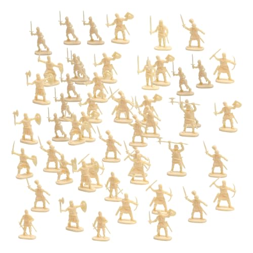 Soldaten-Figuren für , bewegliche Figuren mit verschiedenen Posen – alte Miniaturen, 100 x Statuen, Modell-Spielsets für Lernprojekte, Nachahmungsspiel für und Mädchen Soldaten-Figuren für , bewegliche Figuren mit verschiedenen Posen – alte Miniaturen, 100 x Statuen, Modell-Spielsets für Lernprojekte, Nachahmungsspiel für und Mädchen von Générique