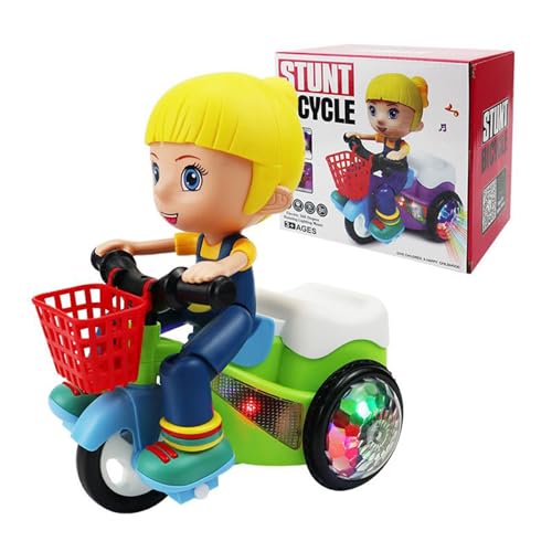 Spielzeug für Auto, drehendes Motorrad mit dynamischer Musik, 360 ° drehbar, dynamische Musik, Lernspiel für Zuhause, Reisen, , Mädchen, Kindergarten, Freizeit Spielzeug für Auto, drehendes Motorrad mit dynamischer Musik, 360 ° drehbar, dynamische Musik, Lernspiel für Zuhause, Reisen, , Mädchen, Kindergarten, Freizeit von Générique