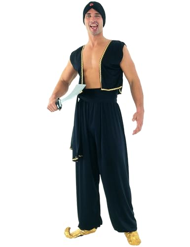 DEGUISE TOI Jadeo - Déguisement sultan arabe homme Taille Unique - Multicolore von DEGUISE TOI