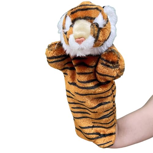 Tier-Handpuppen, Plüschtiere, Fingerpuppen, hautfreundliches Material, interaktives Spielen, ideal für kleine mittelgroße Haustiere, Material: Plüsch, Netz, PP-Baumwolle von Générique