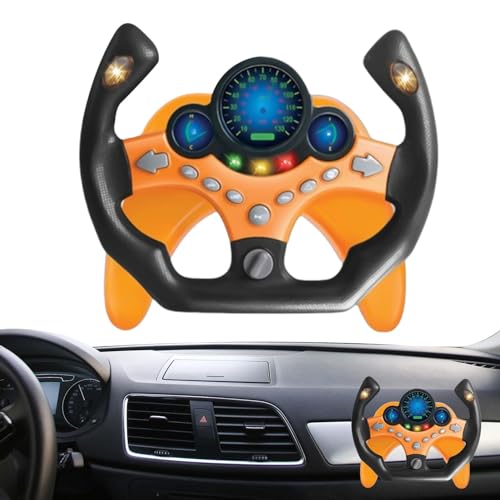 Toddler Driving Toy | Toy Steering Wheel for Kids | Interactive Steering Wheel Toy, and Drive Steering Wheel, Childrens Toy with Light and Sound, Portable Driving Toy, Kids Driving Toys von Générique