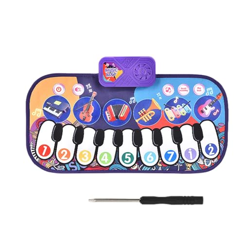 Toddler Music Decke, Baby Musical Mats – Klaviermatte, Cartoon-Motiv, mit , pädagogische Decke, Decke für Musikinstrumente für und Mädchen Toddler Music Decke, Baby Musical Mats – Klaviermatte, Cartoon-Motiv, mit , pädagogische Decke, Decke für Musikinstrumente für und Mädchen von Générique