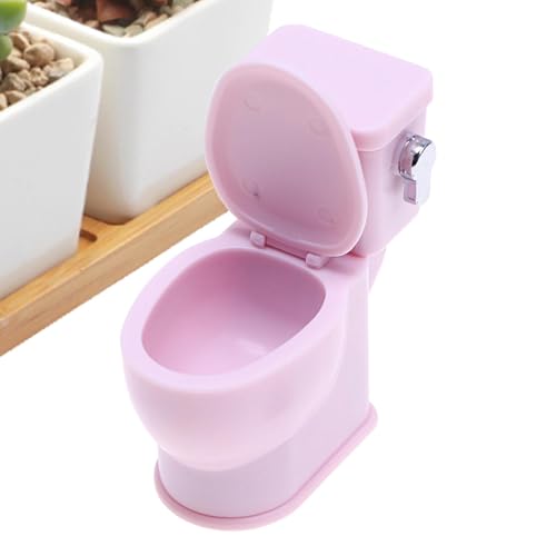 Toilettensitz-Spielzeug für Zuhause, Kuchendekoration, Miniatur-Toilette, mit Möbeln im Haus, Wasserspülung, lustiges Toilettensitz-Spielzeug für Zuhause, Kuchendekoration, Miniatur-Toilette, mit Möbeln im Haus, Wasserspülung, lustiges von Générique