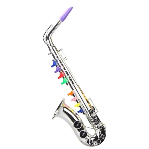 Toy Saxophon für Kinder, kleines Musikinstrument, Saxophon, Lernspielzeug, Toddler Musical Saxophon, Kindersaxophon Toy, Musical Toy für Kleinkinder, Kindergarten Saxophon Toy, Kindergarten Saxophon von Générique