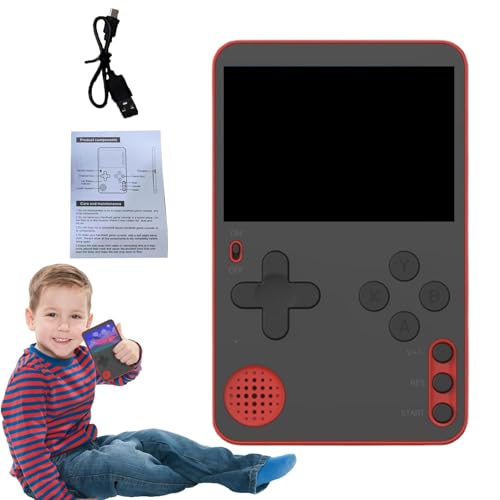 Tragbare Spielekonsole, Retro-Game-Maschine, USB Ladekonsole, Kinder, Retro-Konsole, Reise-Videospiel, Handheld-Spielekonsole, Retro Videospiel, Game Konsole für Kinder, Retro Handheld-Konsole, US von Générique