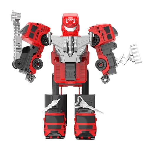 Transform Car Toy Set, Transform Vehicles, Combined Robot Take Apart Action Figuren, 24 x 16 cm 9,45 x 6,3 Zoll Auto Deformationsspielzeug für lustige Abenteuer und Roboter von Générique