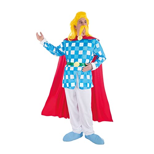 Chaks Lizenzkostüm Asterix und Obelix für Herren, Erwachsene, Unisex-Erwachsene und Kinder, Blau, Cosplay, Kostüm von Chaks