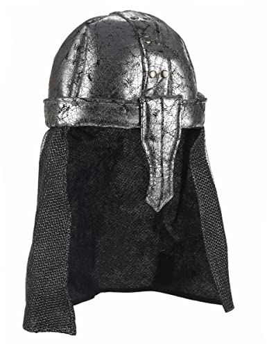 DEGUISE TOI Weicher Ritterhelm - Grau, Silber von DEGUISE TOI