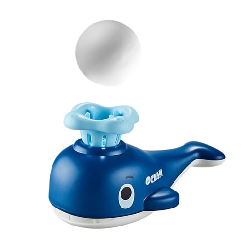 Whale schwimmendes Spielzeug für Kinder, Pool Whale Trumpet Toy, Whale Shaped Water Ball, Whale Floating Trumpet for Kids, Inflatable Trumpet Whale Ball, Floating Whale Toy with Trumpet von Générique