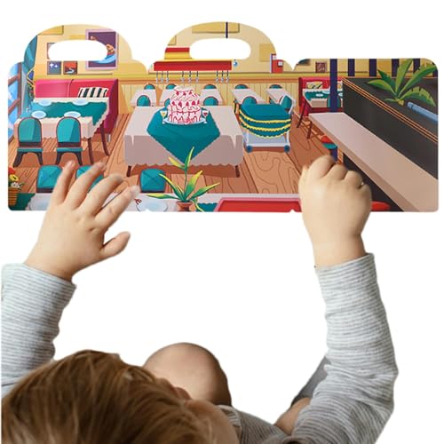 Wiederverwendbares Stickerbuch für die, wiederverwendbares Aufkleberbuch, lustige Reiseaufkleber | Tragbares Lernspielzeug, Bastelspielzeug, Reiseaktivitäten auf der Wiederverwendbares Stickerbuch für die, wiederverwendbares Aufkleberbuch, lustige Reiseaufkleber | Tragbares Lernspielzeug, Bastelspielzeug, Reiseaktivitäten auf der von Générique