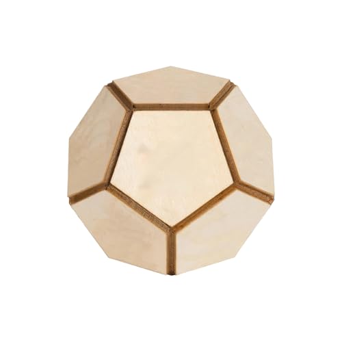 Würfel mit 12 Seiten aus Holz, Polyedrischer Würfel für Gesellschaftsspiele und Partys, Reisezubehör für Schulausflüge, Studentenwohnungen und Partys unter Freunden Würfel mit 12 Seiten aus Holz, Polyedrischer Würfel für Gesellschaftsspiele und Partys, Reisezubehör für Schulausflüge, Studentenwohnungen und Partys unter Freunden von Générique