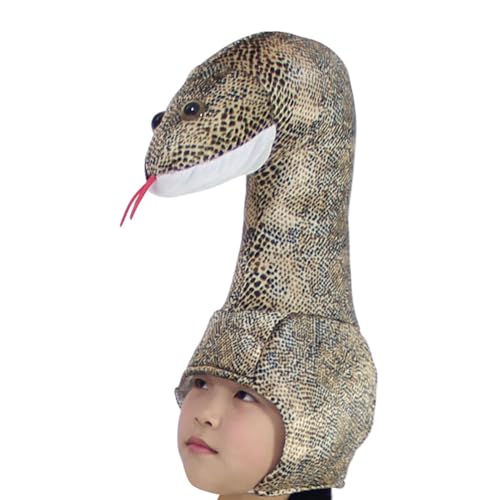 Year of the Snake Hat, Chinese New Year Hat, Animal Headgear, New Year Kostüm, Holiday Dress-Up Hat, Snake Kostüm Hat, chinesisches Tierhaar, Rollenspiel, Hat, Festival Kostüm Hat, Snake Party Hut von Générique