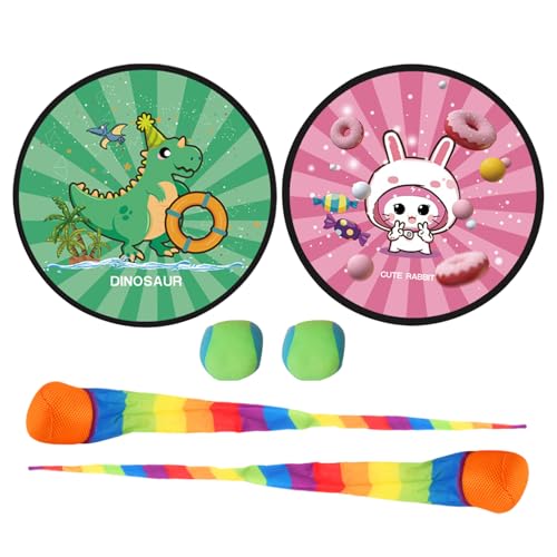 - und Ballfänger-Set – Interaktionsspielzeug für Eltern und Kinder, lustige und sportliche Aktivität | Spielzubehör für Garten, Park und Osterkörbchenfüllung - und Ballfänger-Set – Interaktionsspielzeug für Eltern und Kinder, lustige und sportliche Aktivität | Spielzubehör für Garten, Park und Osterkörbchenfüllung von Générique
