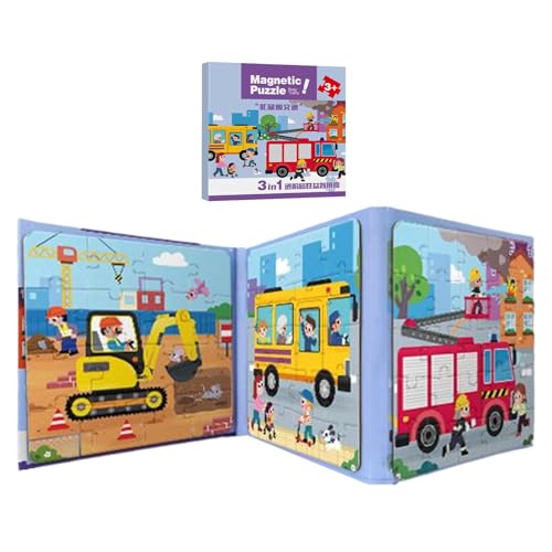 1-5 Level Kindermagnetpuzzle, Lernspielzeug für Bildungslern, 18x18x2cm, 3 in 1 Raum Kleinkinder Magnet Puzzle-Puzzle-Buch, Toddler Fun Activity, für Reiseunterhaltung und Lernen durch Spiel 1-5 Level Kindermagnetpuzzle, Lernspielzeug für Bildungslern, 18x18x2cm, 3 in 1 Raum Kleinkinder Magnet Puzzle-Puzzle-Buch, Toddler Fun Activity, für Reiseunterhaltung und Lernen durch Spiel von Generisch