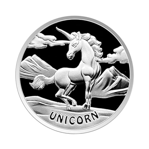 1 Unze Silbermünze - Fiji - Asian Mythical Creatures Einhorn Unicorn 2023-1 Oz Silber Silver Coin von Generisch