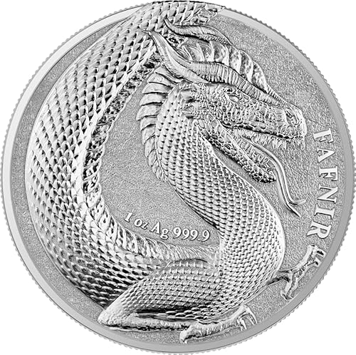 1 Unze Silbermünze Germania Beasts Fafnir 2020 1. Ausgabe Silver Coin von Generisch