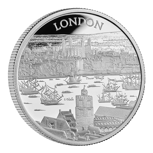 1 Unze Silbermünze Pound City Views - London Grossbritannien UK 1 oz Silber PP 2022 Erste Ausgabe der Serie! von Generisch