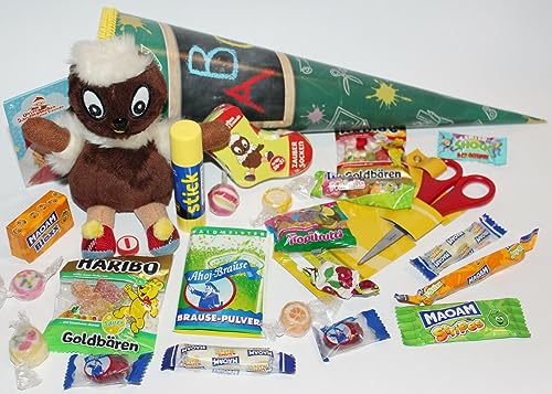 101667 gefüllte Schultüte 35cm mit Pitti zum Schulanfang Geschenk Zuckertüte Geschwistertüte von Generisch