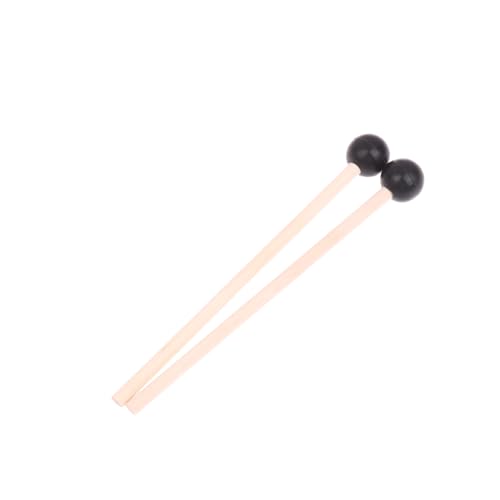2 Stück Stahlzungen-Trommel schläger, Xylophon-Mallet, Glockenspiel-Mallets Gummi-Percussion-Mallet, Kinder-Gummi-Drumsticks, Holz-Percussion-Sticks für Kinder trommler und-praktiker 2 Stück Stahlzungen-Trommel schläger, Xylophon-Mallet, Glockenspiel-Mallets Gummi-Percussion-Mallet, Kinder-Gummi-Drumsticks, Holz-Percussion-Sticks für Kinder trommler und-praktiker von Generisch