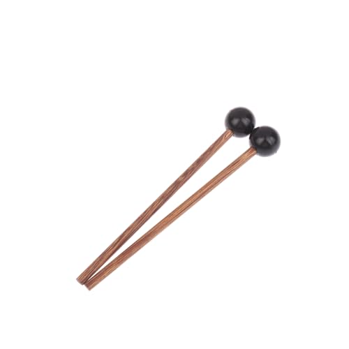 2 Stück Stahlzungen-Trommel schläger, Xylophon-Mallet, Glockenspiel-Mallets Gummi-Percussion-Mallet, Kinder-Gummi-Drumsticks, Holz-Percussion-Sticks für Kinder trommler und-praktiker 2 Stück Stahlzungen-Trommel schläger, Xylophon-Mallet, Glockenspiel-Mallets Gummi-Percussion-Mallet, Kinder-Gummi-Drumsticks, Holz-Percussion-Sticks für Kinder trommler und-praktiker von Generisch