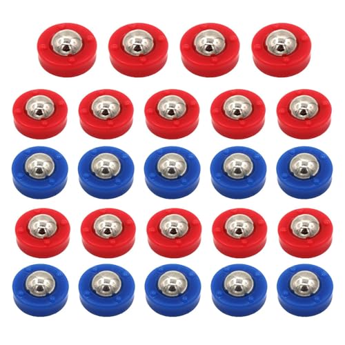 24 Stück Shuffleboard Ersatzpucks | Mini Curling Spiel Zubehör Set Für Tisch & Indoor | Tragbare Shuffleboard Rollen & Gleiter Für Lustige Familienspiele | Shuffle Brettspiel Kugeln Set 24 Stück Shuffleboard Ersatzpucks | Mini Curling Spiel Zubehör Set Für Tisch & Indoor | Tragbare Shuffleboard Rollen & Gleiter Für Lustige Familienspiele | Shuffle Brettspiel Kugeln Set von Generisch