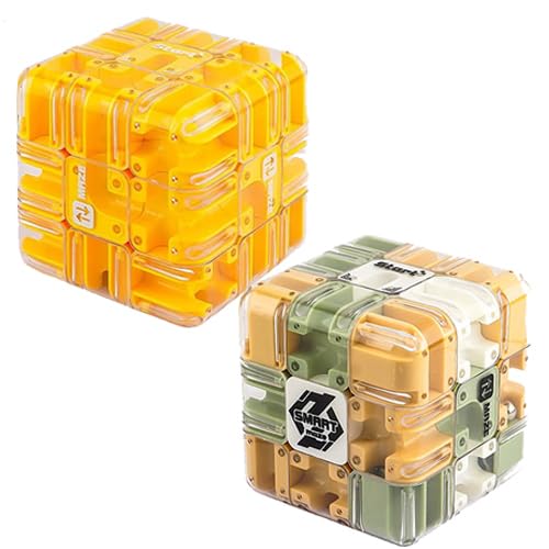 2pack Labyrinth 3D Maze Ball Puzzle, Hirnteaser -Rätsel Würfel, 8,5 cm Roller Labyrinth -Spiel Für Erwachsene Sensorische Spielzeug Für Partybevorzugungen Interaktiver Bildung 2pack Labyrinth 3D Maze Ball Puzzle, Hirnteaser -Rätsel Würfel, 8,5 cm Roller Labyrinth -Spiel Für Erwachsene Sensorische Spielzeug Für Partybevorzugungen Interaktiver Bildung von Generisch