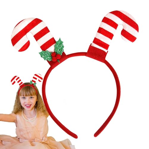 3 Stück Stirnbänder – Weihnachts-Stirnbänder | leichte Weihnachtsmützen Rentiergeweih | Stirnband Haarreifen Weihnachten | Kopfbedeckung für Damen, Kinder, Erwachsene, Baby, Mädchen, Kostümdekoration von Generisch