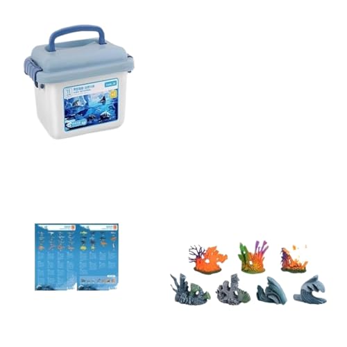 30/37Pcs Kinder dekoratives Spiel Ding Realistisches Ozean-Welt-Modellset Marine Life Animal Simulation Spielzeug 30/37Pcs Kinder dekoratives Spiel Ding Realistisches Ozean-Welt-Modellset Marine Life Animal Simulation Spielzeug von Generisch