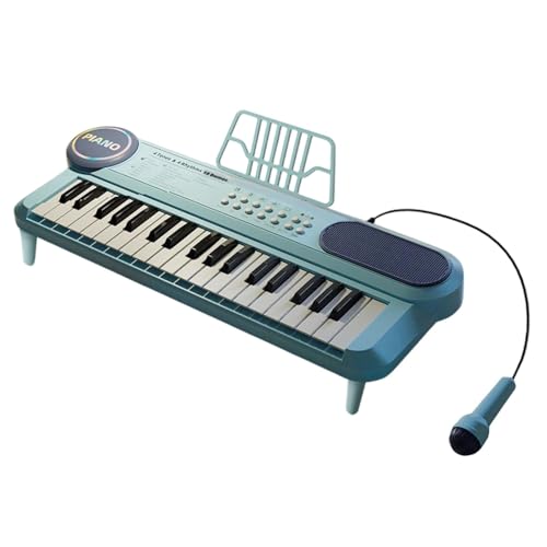 37 Keys Electric Piano, Educational Children Keyboard, Electric Piano Toys, Kids Piano Keyboard Toy, Early Development Keyboard, Electric Piano with Microphone for Early Development von Generisch