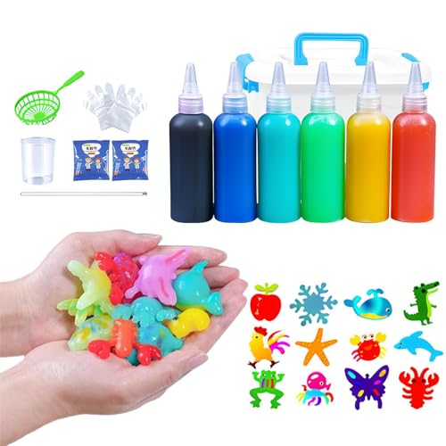 Aqua Gelz Kreativ Set | Magischer Wasserelfe Elf | Magische Wasserelfen Set | Magische Wasserelfen Spielzeug | Magisches Wasser Gel Perle Sensorisches Spielzeug von Generisch