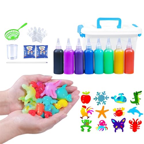 Aqua Gelz Kreativ Set | Magischer Wasserelfe Elf | Magische Wasserelfen Set | Magische Wasserelfen Spielzeug | Magisches Wasser Gel Perle Sensorisches Spielzeug von Generisch