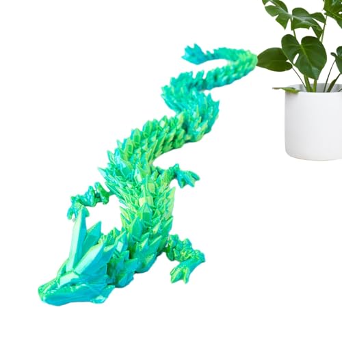 3D-Drachenfiguren, 3D-beweglicher Drache, Realistische Bewegliche Drachenspielzeuge, Chefschreibtischspielzeug, Auffällige Heimdekoration Für Den Schreibtisch, Schlafzimmer, Kinder Und Erwachsene von Generisch