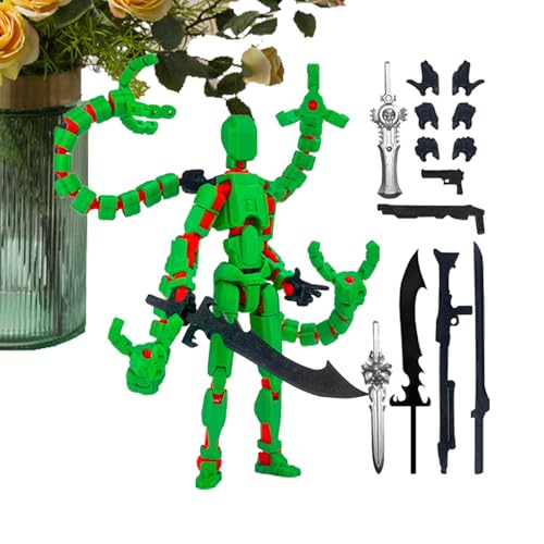 3D-Druck, dekorative Figur, Modell-Handwerk, mehrgelenkiges Modell, Ornament für Spielliebhaber, Kinder, Teenager, Erwachsene, Nachttisch, Nachttisch, Sammler, Enthusiasten 3D-Druck, dekorative Figur, Modell-Handwerk, mehrgelenkiges Modell, Ornament für Spielliebhaber, Kinder, Teenager, Erwachsene, Nachttisch, Nachttisch, Sammler, Enthusiasten von Generisch