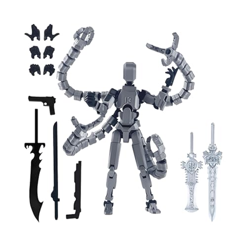 3D Gedruckte Spielfigur - Dekorative Modellfiguren für Basteln - Mehrgelenkiges Deko Modell Für Kinder Erwachsene Sammler Vitrinenschrank 3D Gedruckte Spielfigur - Dekorative Modellfiguren für Basteln - Mehrgelenkiges Deko Modell Für Kinder Erwachsene Sammler Vitrinenschrank von Generisch