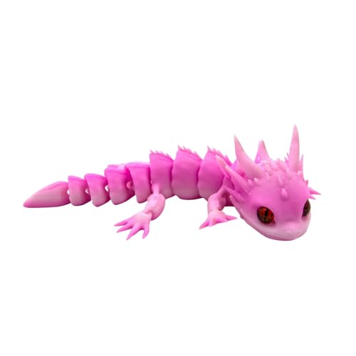 3D Gedruckter Drache 3D-Druck Drachenfigur, Spielzeug - Drachen, sehr realistisch, voll beweglich, Typ Forest Baby Dragon Erwachsene Kinder Geschenke Spielzeug von Generisch