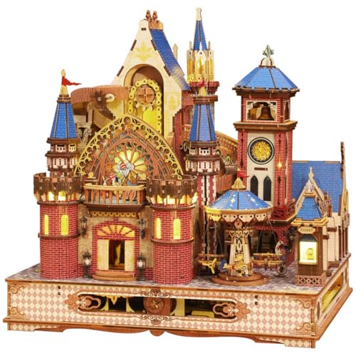 3D Holzschloss Annecy Modell Erwachsene Puzzle Set, DIY Miniatur Haus Montage Modell Kit, kreatives Geschenk für DIY-Enthusiasten/Kunstliebhaber Leser, Zimmer Desktop Dekoration 3D Holzschloss Annecy Modell Erwachsene Puzzle Set, DIY Miniatur Haus Montage Modell Kit, kreatives Geschenk für DIY-Enthusiasten/Kunstliebhaber Leser, Zimmer Desktop Dekoration von Generisch