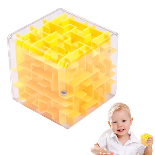 3D Labyrinth Ball Puzzle Spielzeug Labyrinth Sphärische Spielzeug Puzzle Spielzeug Labyrinthball 3D- Für Kinder - Maze Ball Interaktives Labyrinthspiel von Generisch