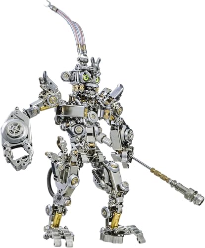 3D Metallpuzzles für Erwachsene, 942+ Teile Black Myth Wukong Mechanisches Bauset, Affenkönig 3D Metall Puzzle Modellbausatz zum Zusammenbauen, Sun Wukong mit Zauberstab Basteldekoration 3D Metallpuzzles für Erwachsene, 942+ Teile Black Myth Wukong Mechanisches Bauset, Affenkönig 3D Metall Puzzle Modellbausatz zum Zusammenbauen, Sun Wukong mit Zauberstab Basteldekoration von Generisch